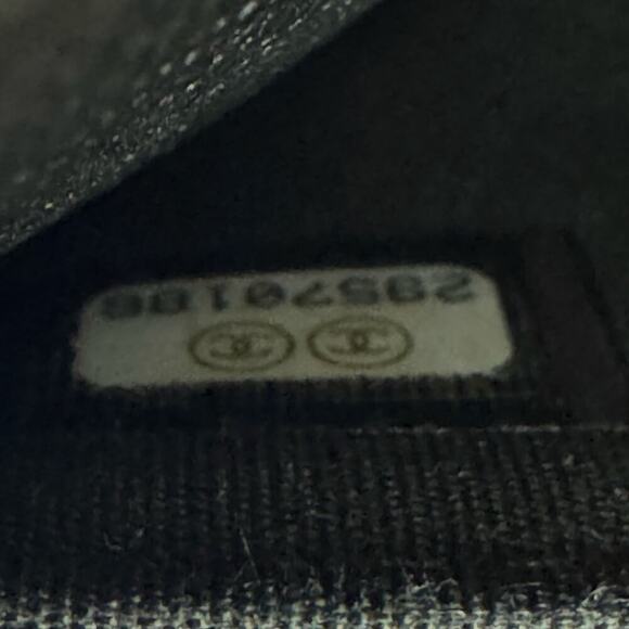 Chanel Black Caviar Circle Handle Crossbody Bag WOC Series GHW Authentic CoA - Picture 8 of 12